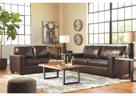 MORELOS CHOCOLATE SOFA & LOVESEAT