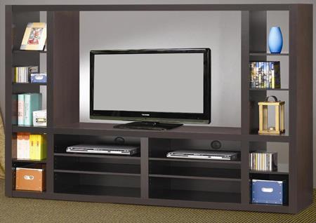 4PC TV STAND WITH SHELVES -REG $499 / CASH AND CARRY