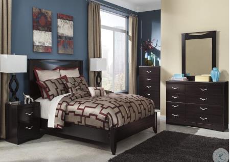 MERLOT 2PC HEADBOARD & NIGHTSTAND